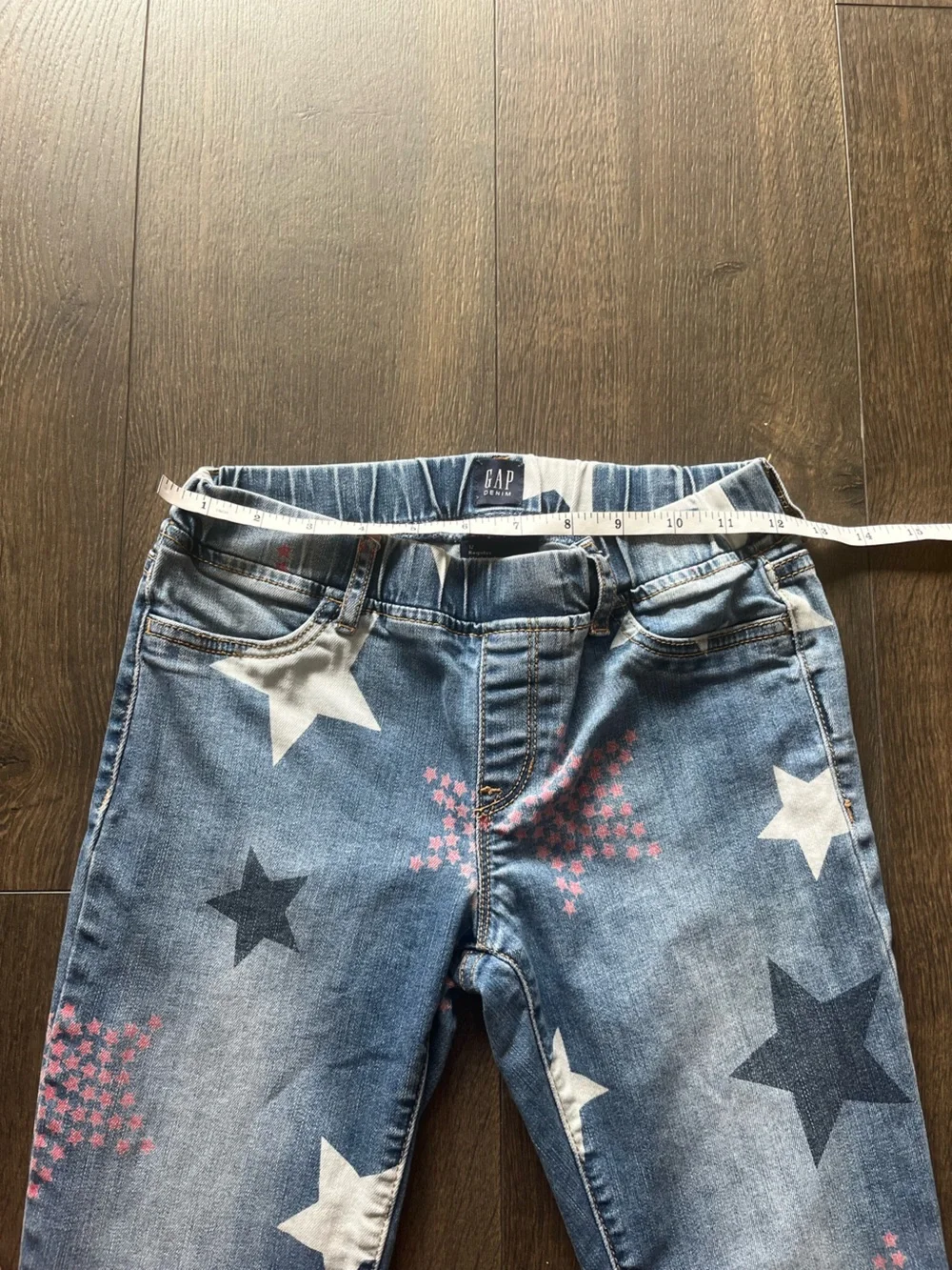 GAP Star Print Blue Jeans